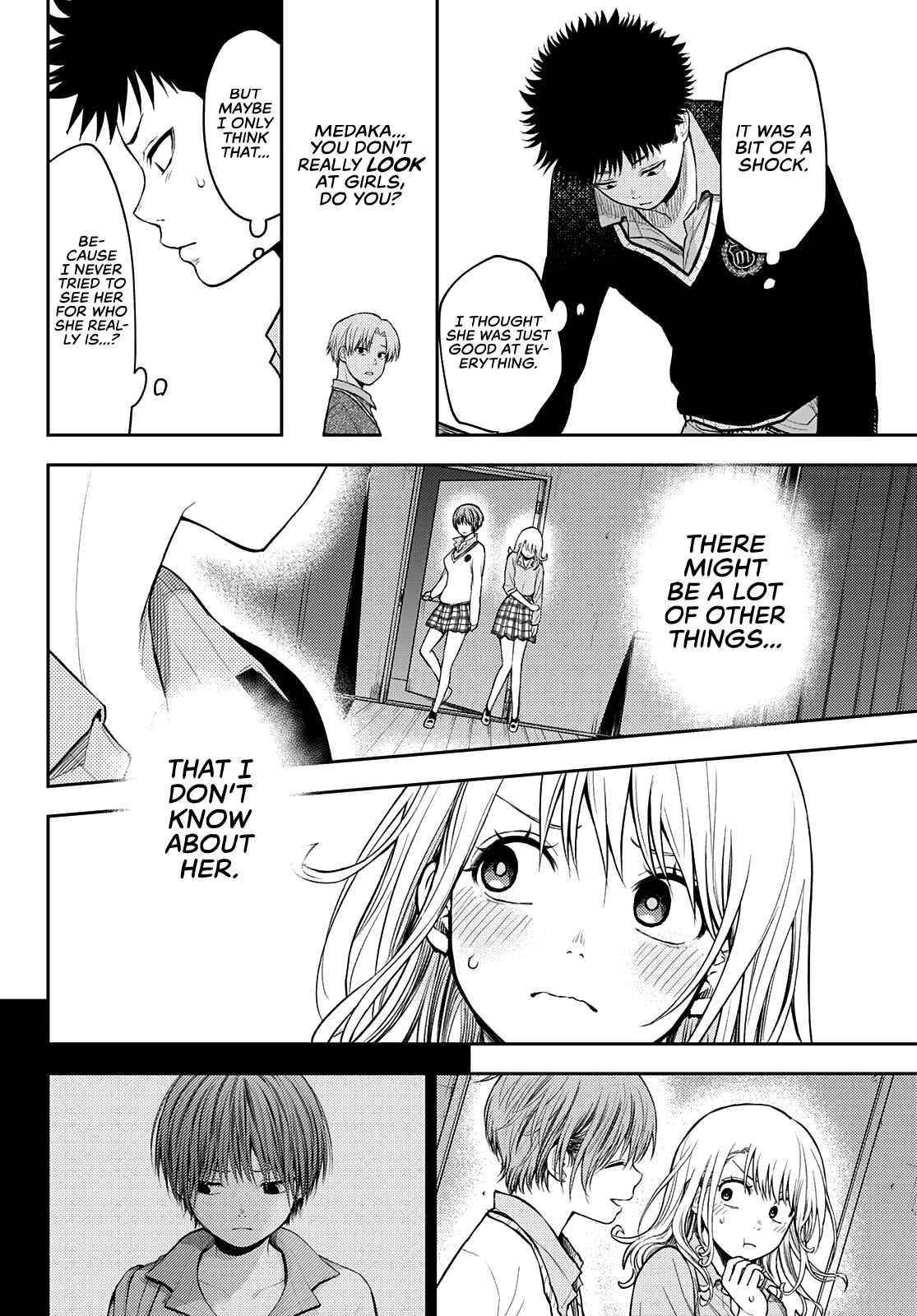 My Cuteness Isn’t Understood By Kuroiwa Medaka Chapter 62 - Page 6 in English
