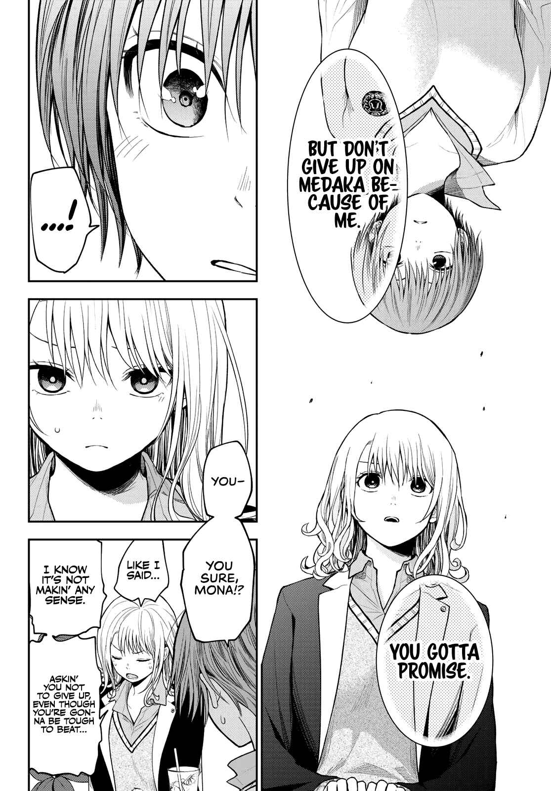 My Cuteness Isn’t Understood By Kuroiwa Medaka Chapter 74 - Page 10 in English