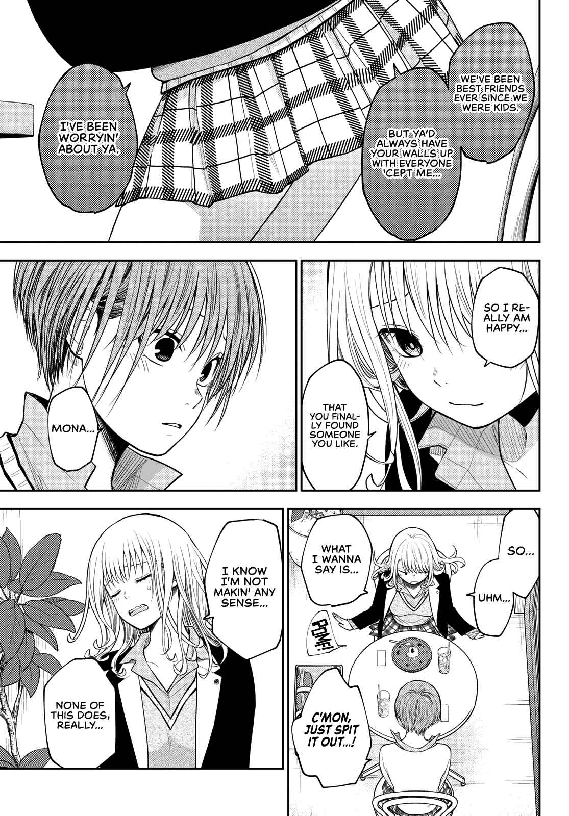 My Cuteness Isn’t Understood By Kuroiwa Medaka Chapter 74 - Page 9 in English
