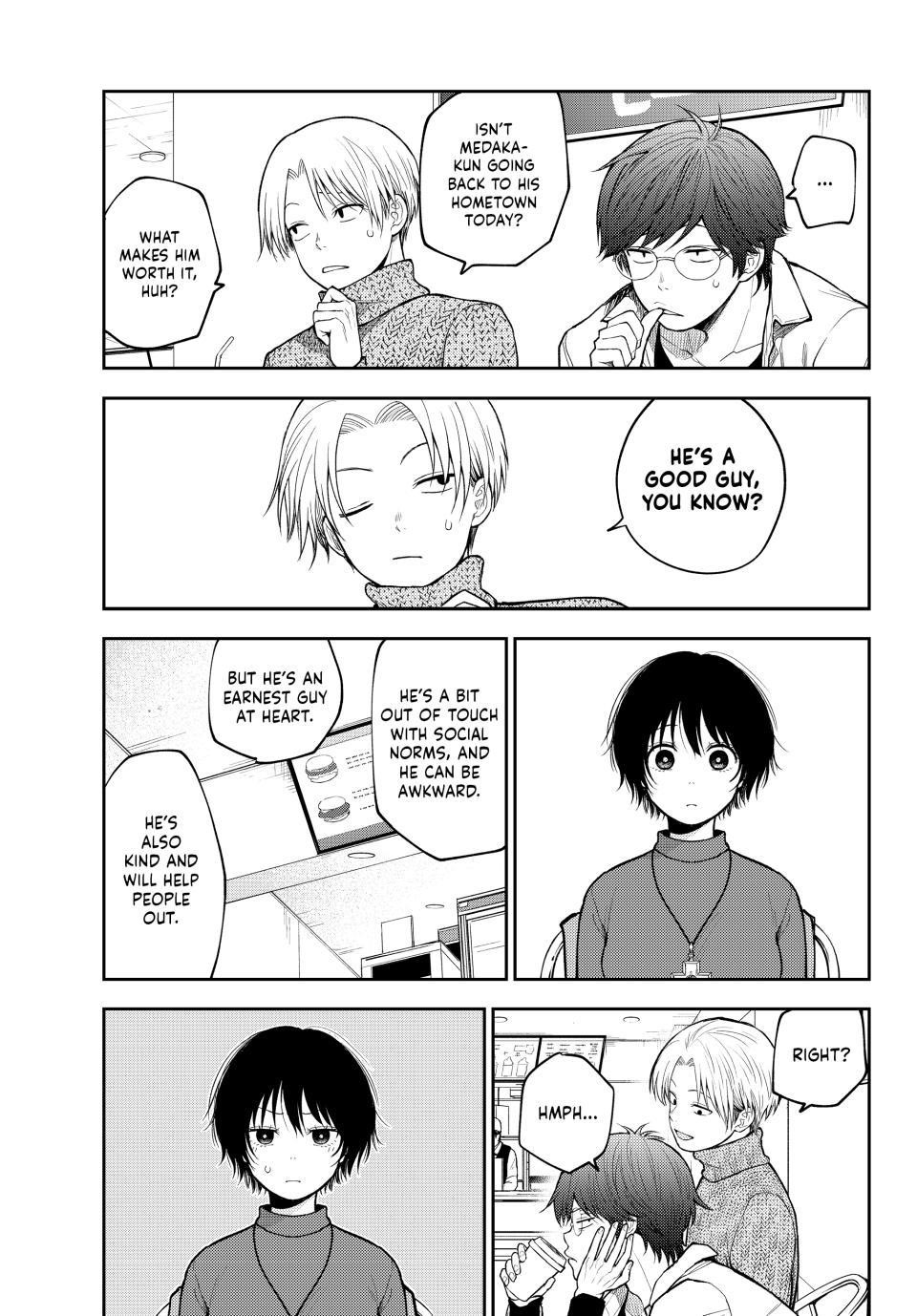 My Cuteness Isn’t Understood By Kuroiwa Medaka Chapter 96 - Page 5 in English