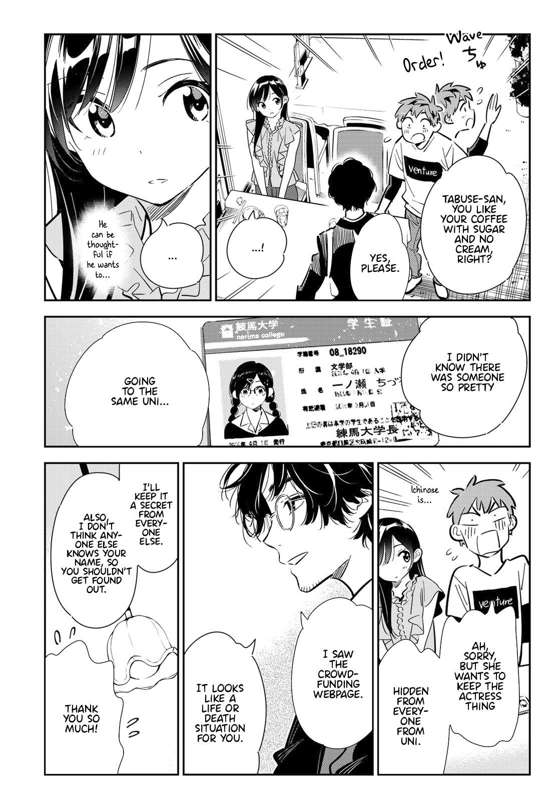 Kanojo, Okarishimasu Chapter 117 - Page 8 in English