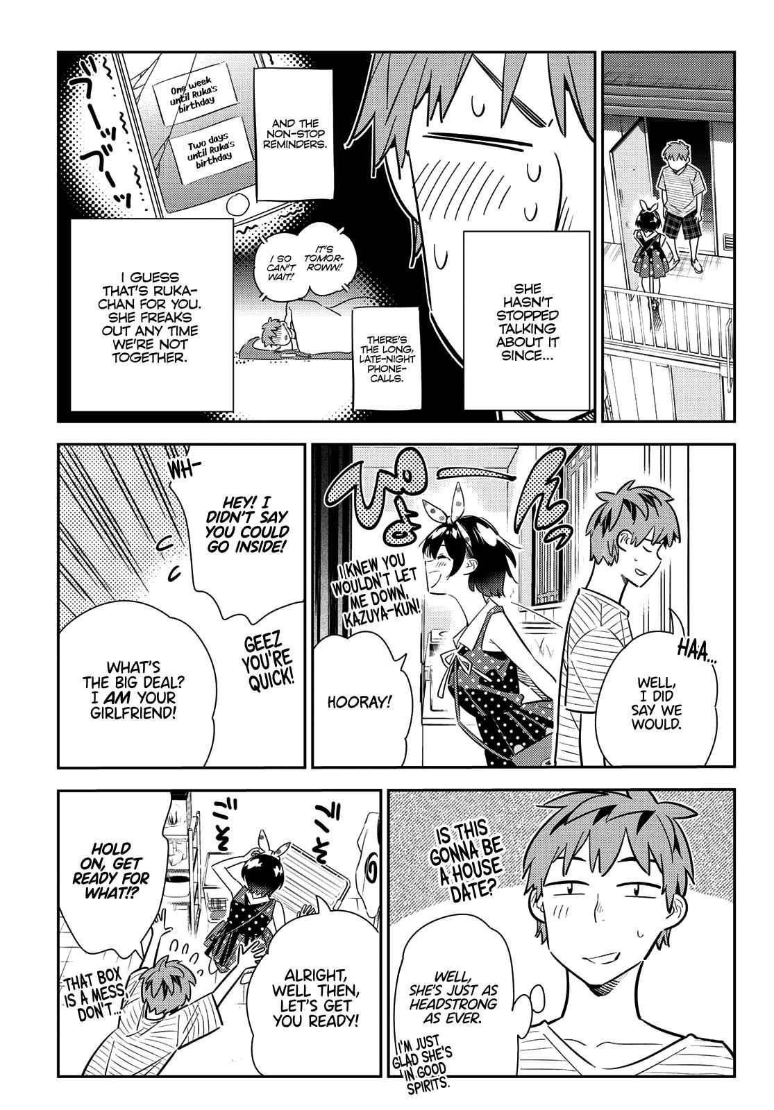 Kanojo, Okarishimasu Chapter 139 - Page 8 in English