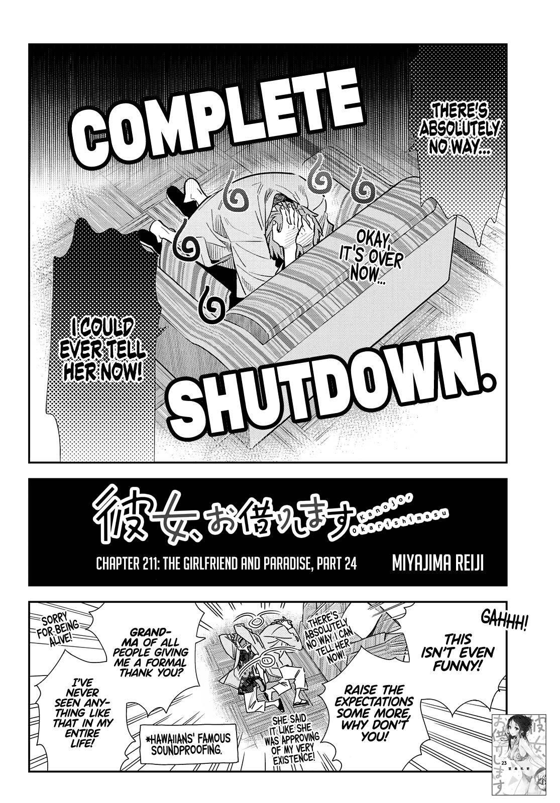 Kanojo, Okarishimasu Chapter 211 - Page 4 in English