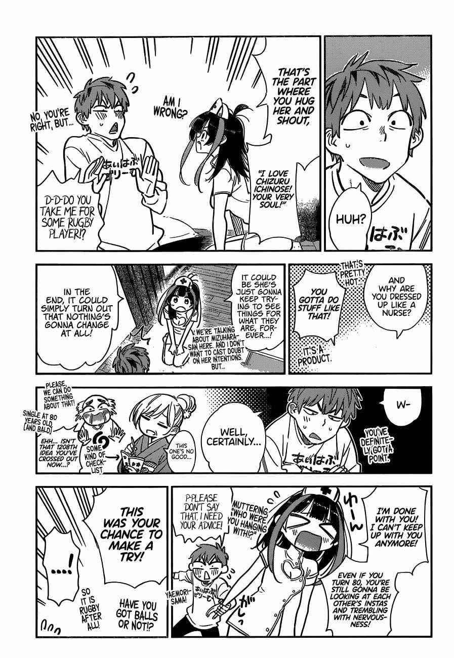 Kanojo, Okarishimasu Chapter 240 - Page 8 in English