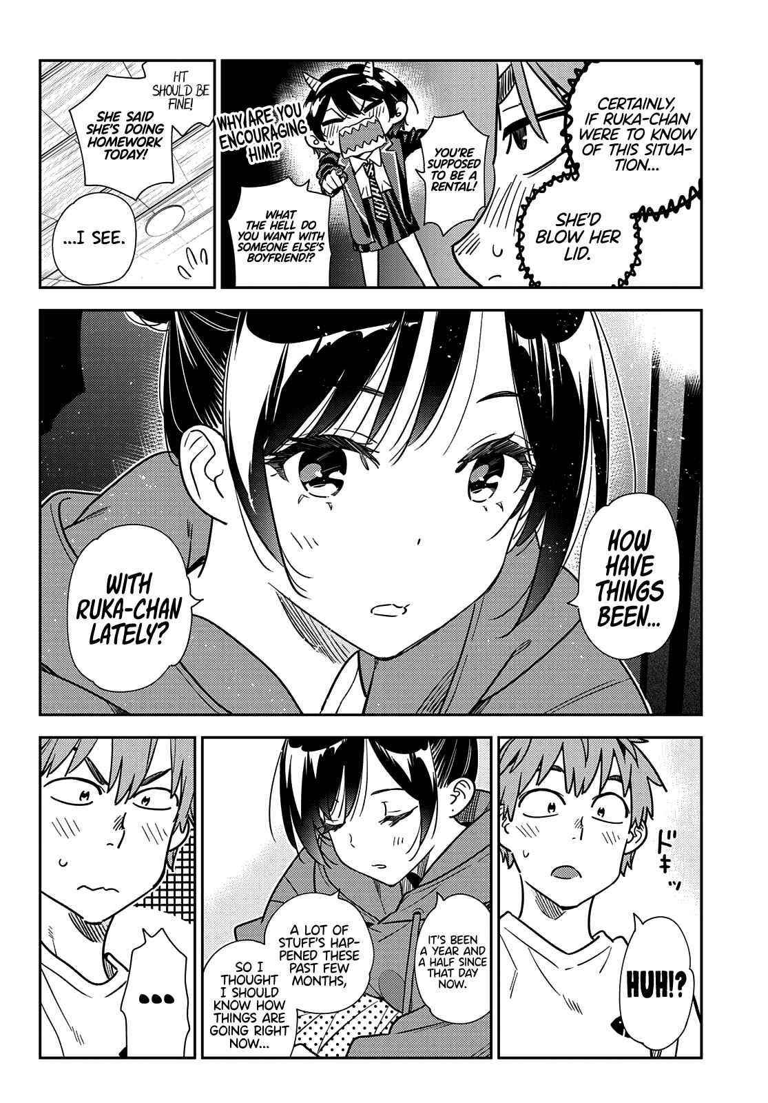 Kanojo, Okarishimasu Chapter 241 - Page 12 in English