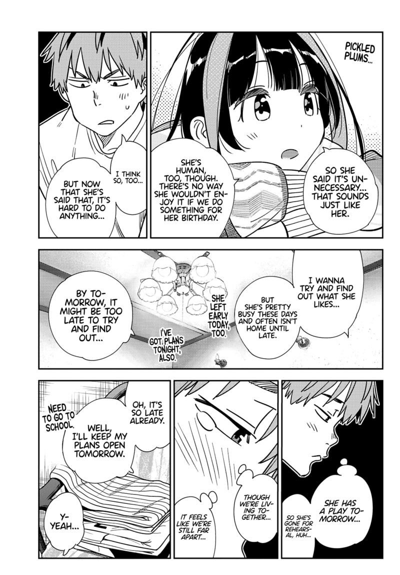 Kanojo, Okarishimasu Chapter 264 - Page 3 in English