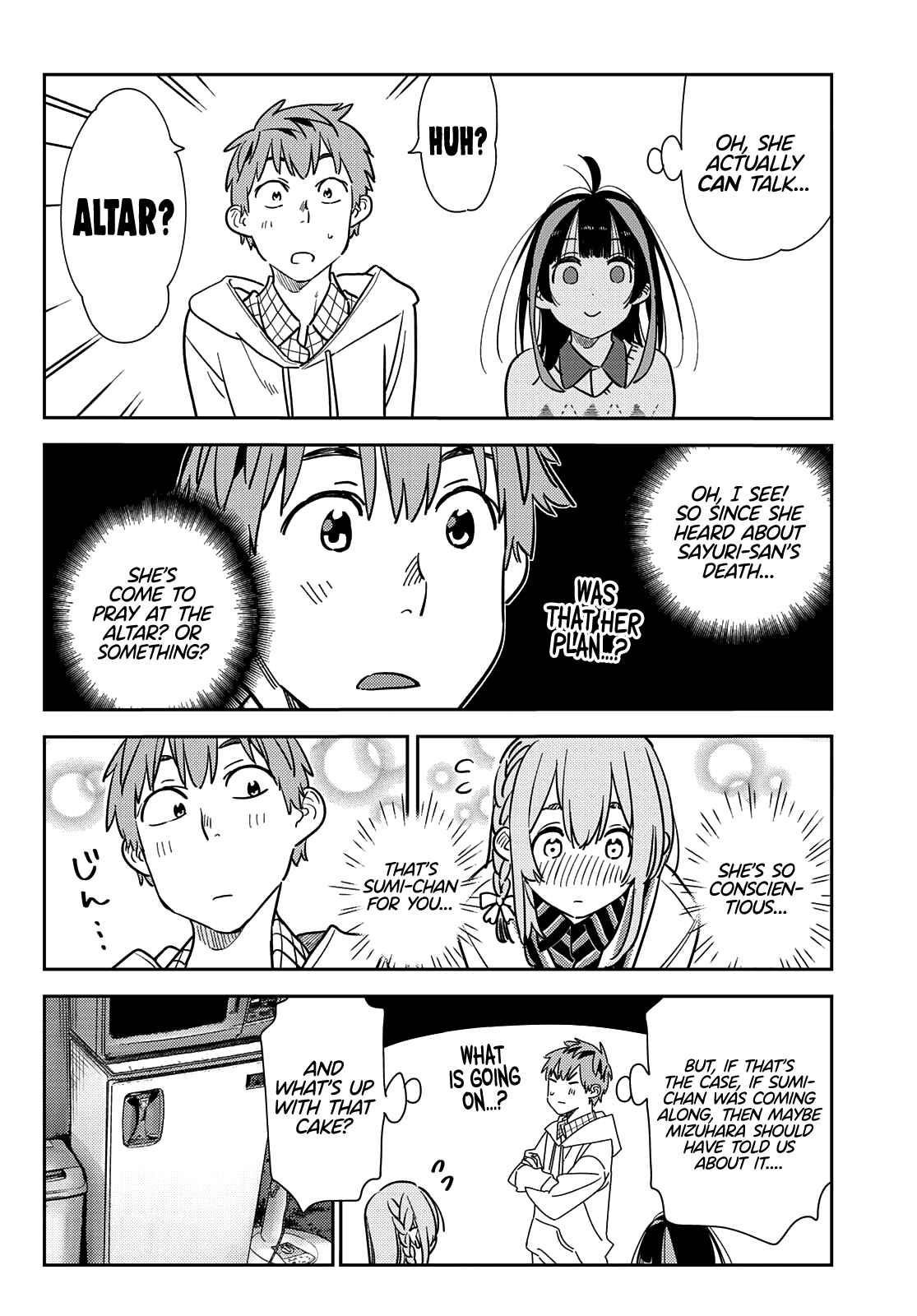Kanojo, Okarishimasu Chapter 267 - Page 4 in English