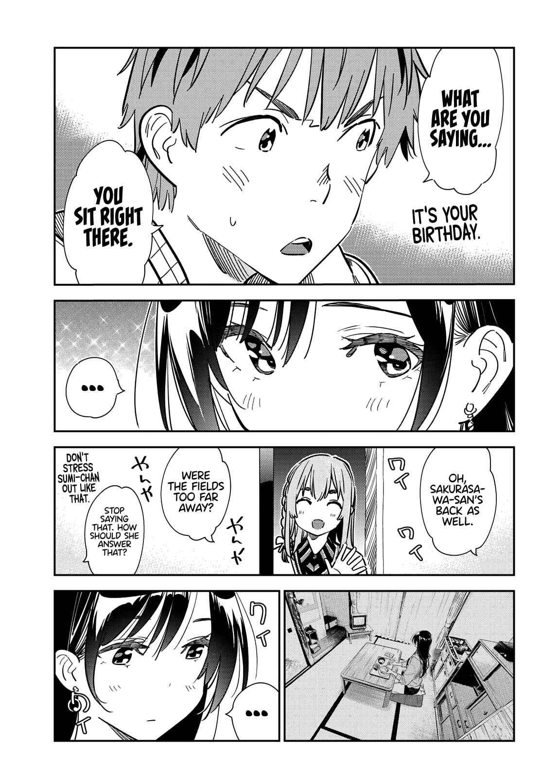 Kanojo, Okarishimasu Chapter 269 - Page 17 in English