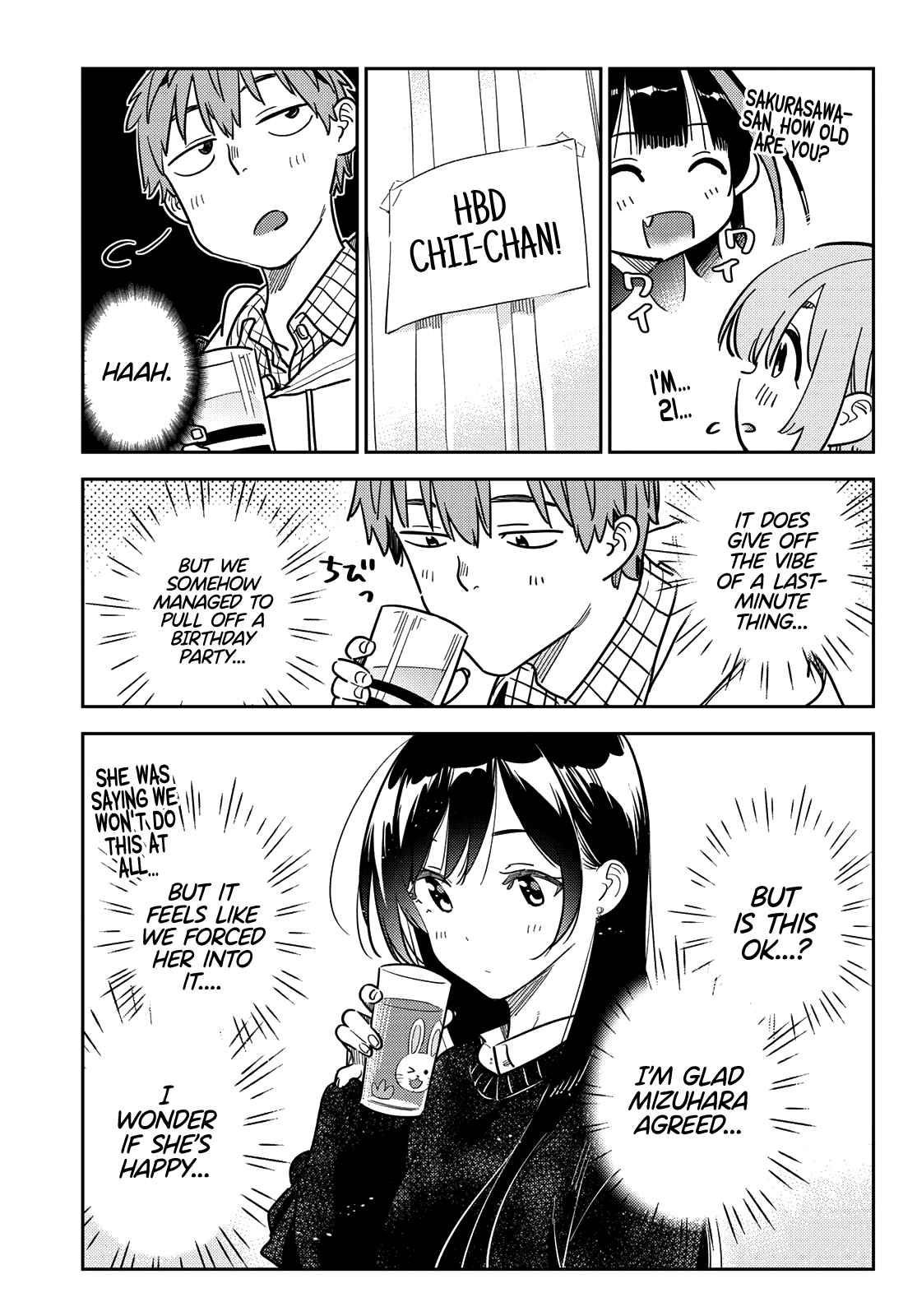 Kanojo, Okarishimasu Chapter 269 - Page 3 in English