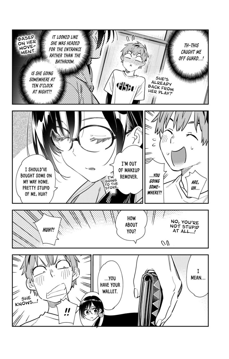 Kanojo, Okarishimasu Chapter 282 - Page 4 in English