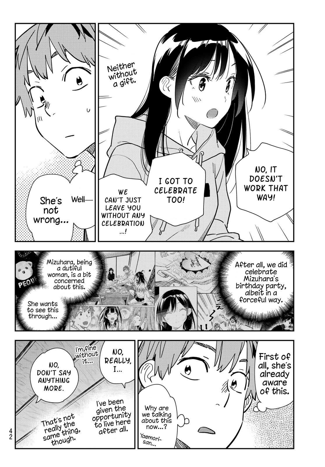Kanojo, Okarishimasu Chapter 284 - Page 4 in English