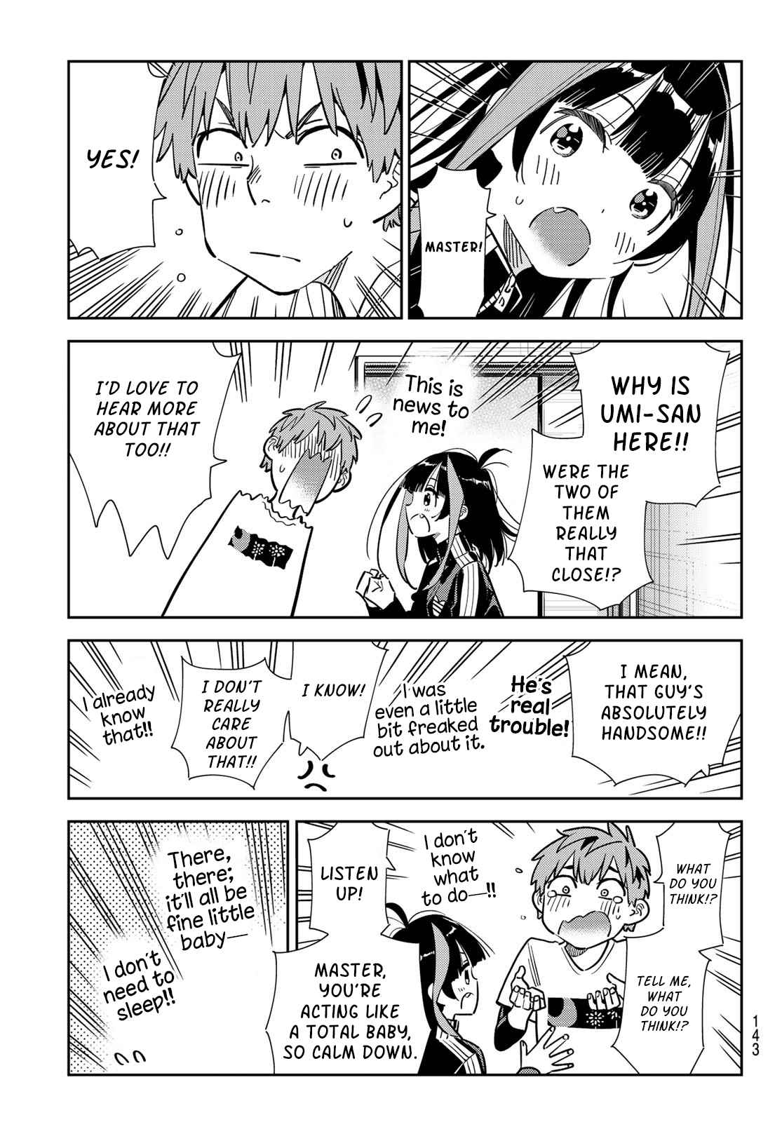 Kanojo, Okarishimasu Chapter 287 - Page 17 in English