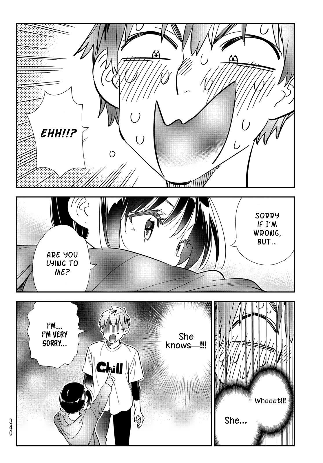 Kanojo, Okarishimasu Chapter 298 - Page 17 in English