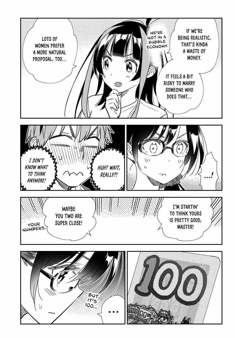 Kanojo, Okarishimasu Chapter 301 - Page 9 in English