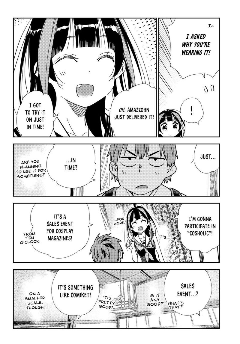 Kanojo, Okarishimasu Chapter 310 - Page 12 in English