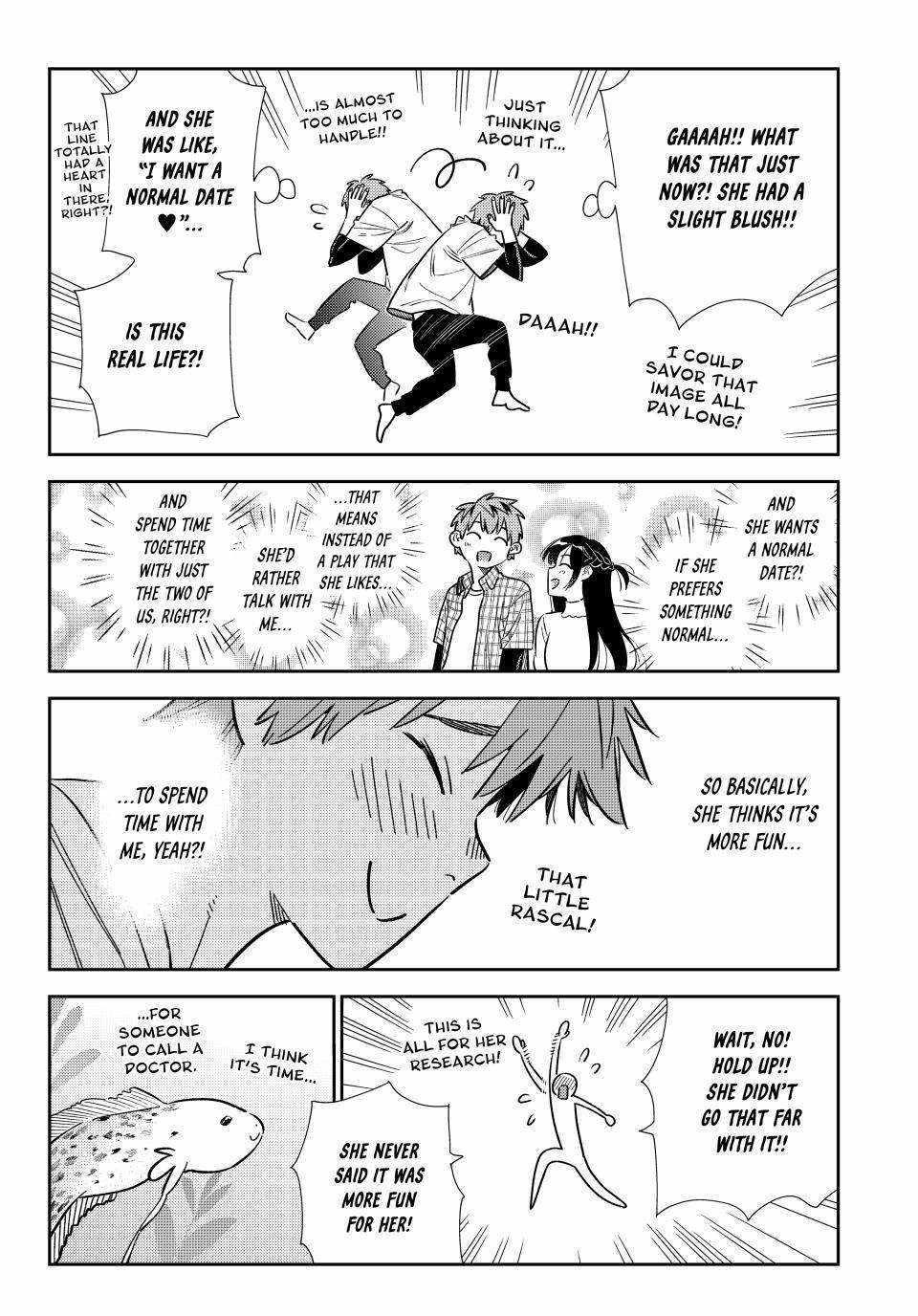 Kanojo, Okarishimasu Chapter 322 - Page 3 in English