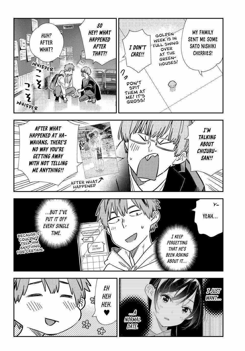 Kanojo, Okarishimasu Chapter 322 - Page 7 in English