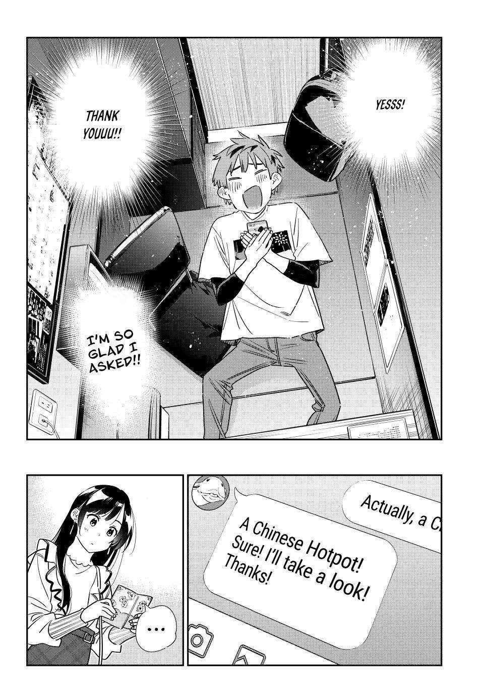 Kanojo, Okarishimasu Chapter 323 - Page 16 in English
