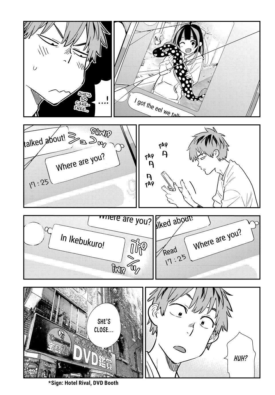 Kanojo, Okarishimasu Chapter 324 - Page 9 in English
