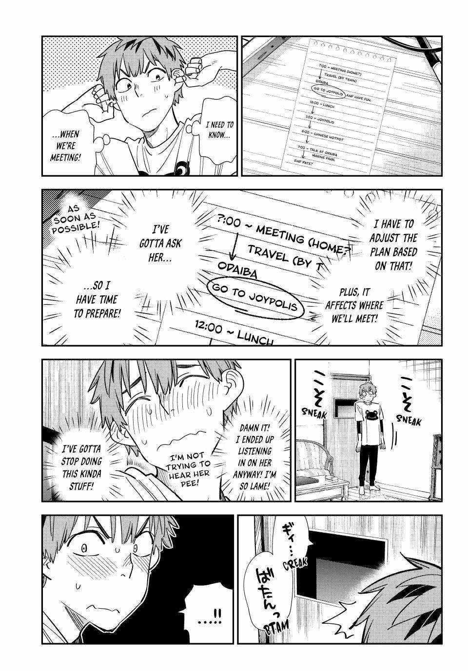 Kanojo, Okarishimasu Chapter 327 - Page 3 in English