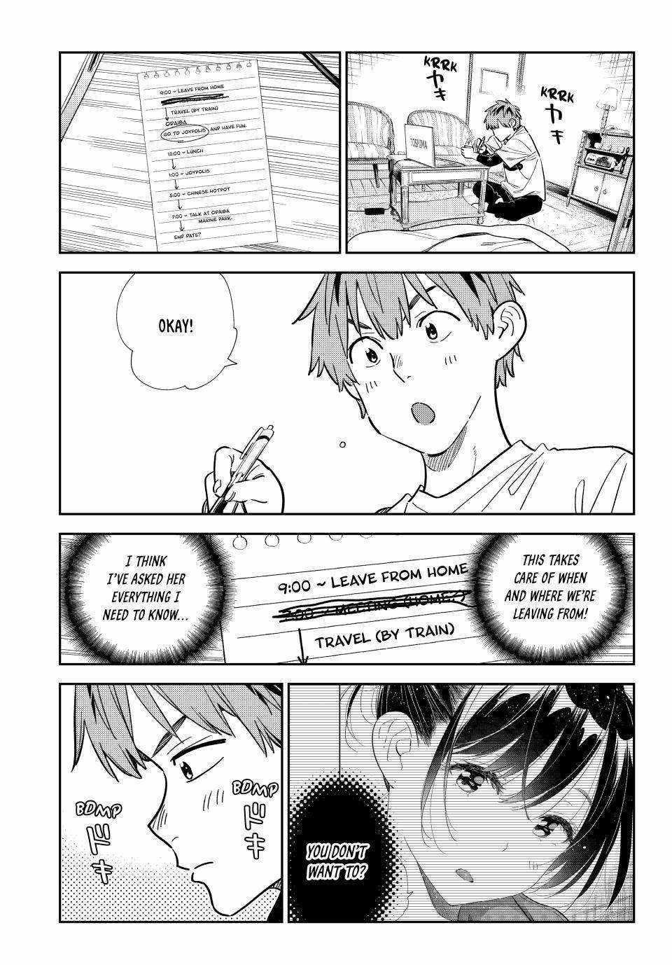 Kanojo, Okarishimasu Chapter 328 - Page 3 in English