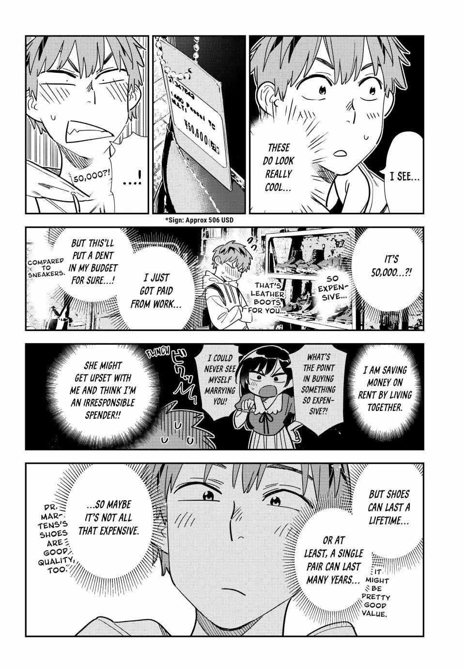 Kanojo, Okarishimasu Chapter 330 - Page 14 in English