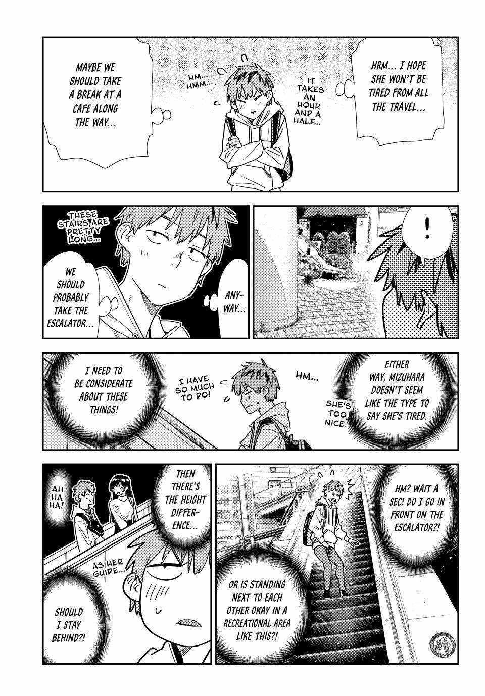 Kanojo, Okarishimasu Chapter 332 - Page 17 in English