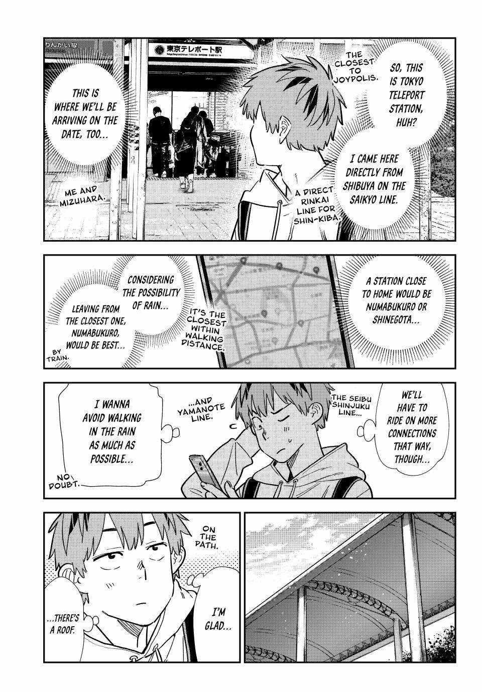 Kanojo, Okarishimasu Chapter 332 - Page 3 in English