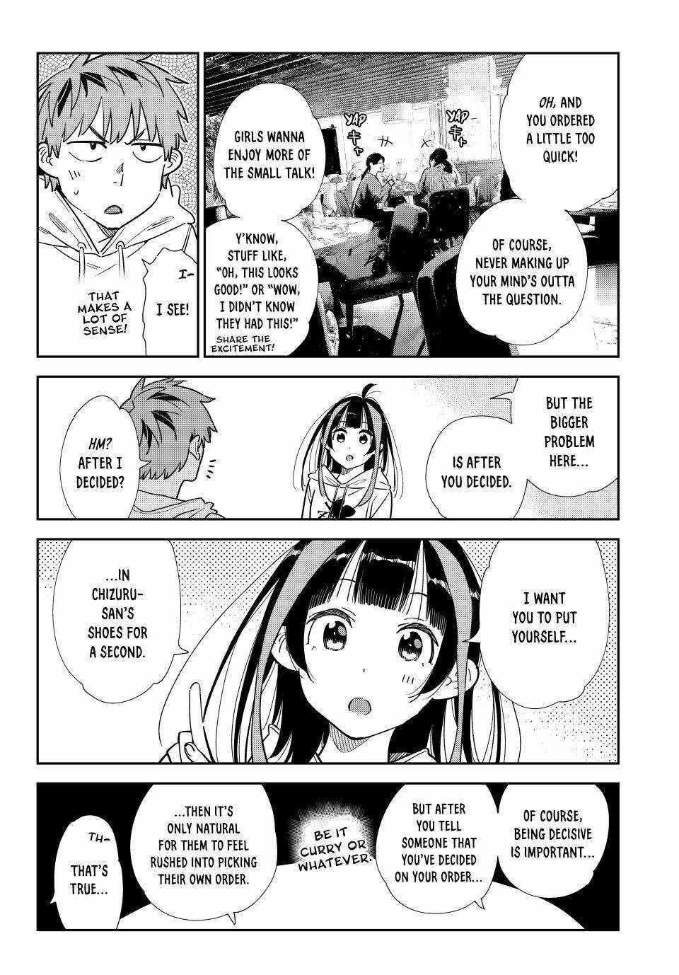 Kanojo, Okarishimasu Chapter 335 - Page 14 in English