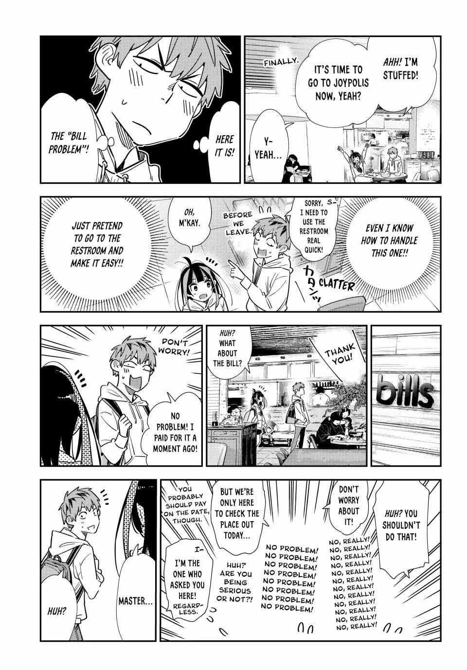 Kanojo, Okarishimasu Chapter 336 - Page 11 in English