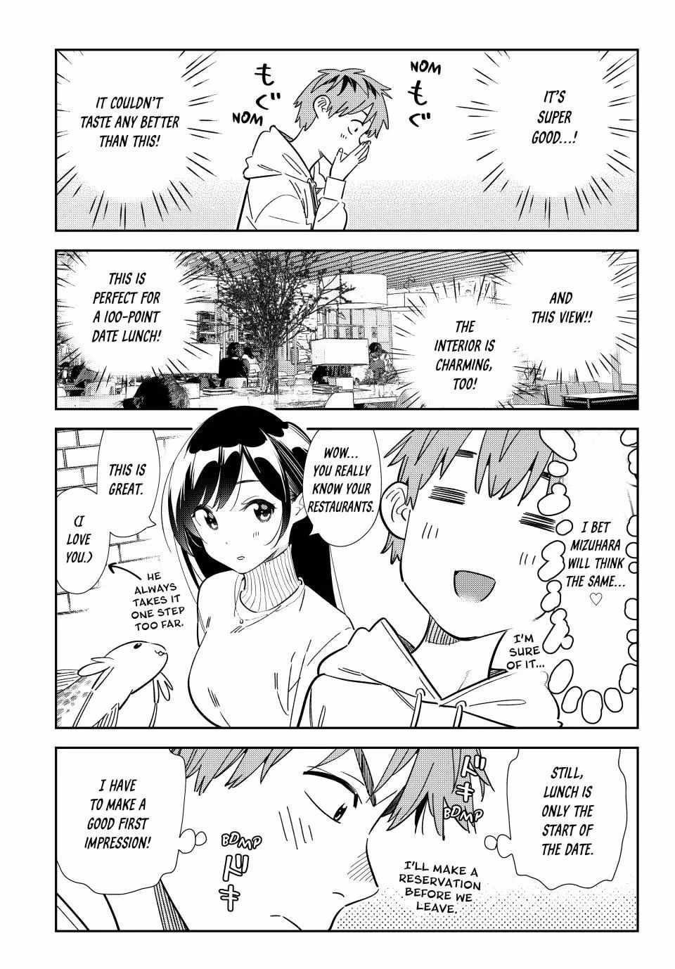 Kanojo, Okarishimasu Chapter 336 - Page 3 in English