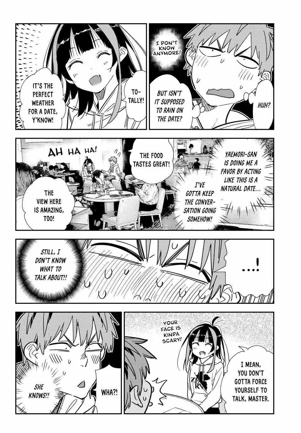 Kanojo, Okarishimasu Chapter 336 - Page 4 in English