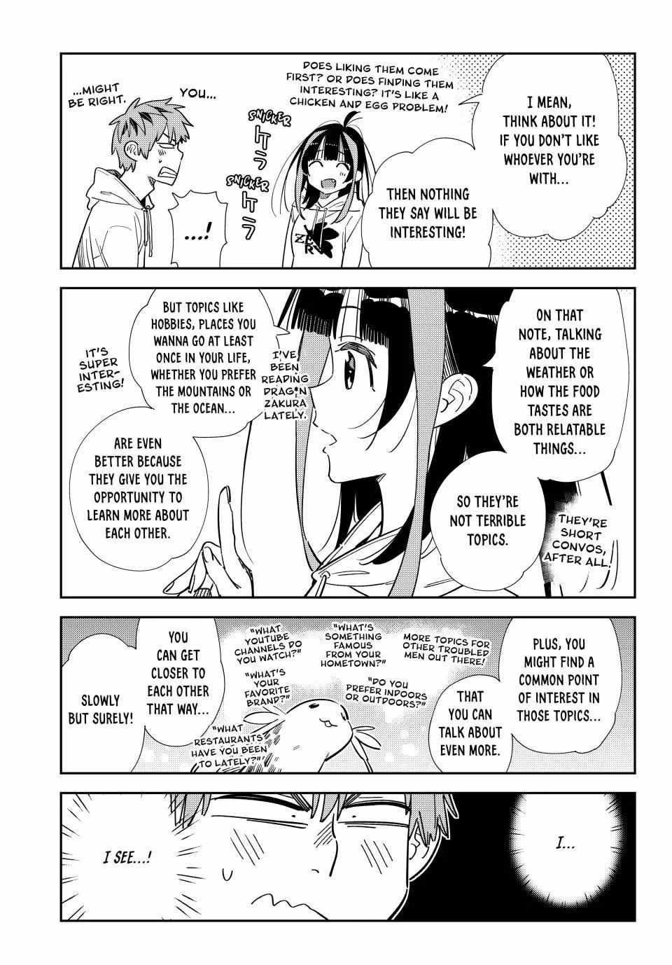 Kanojo, Okarishimasu Chapter 336 - Page 9 in English