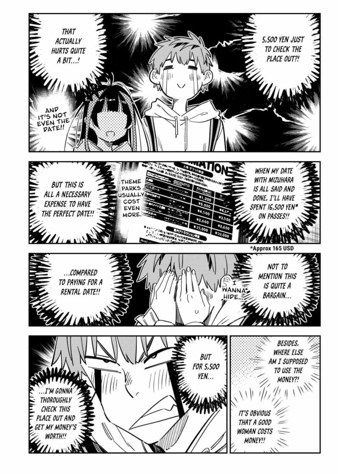 Kanojo, Okarishimasu Chapter 337 - Page 3 in English