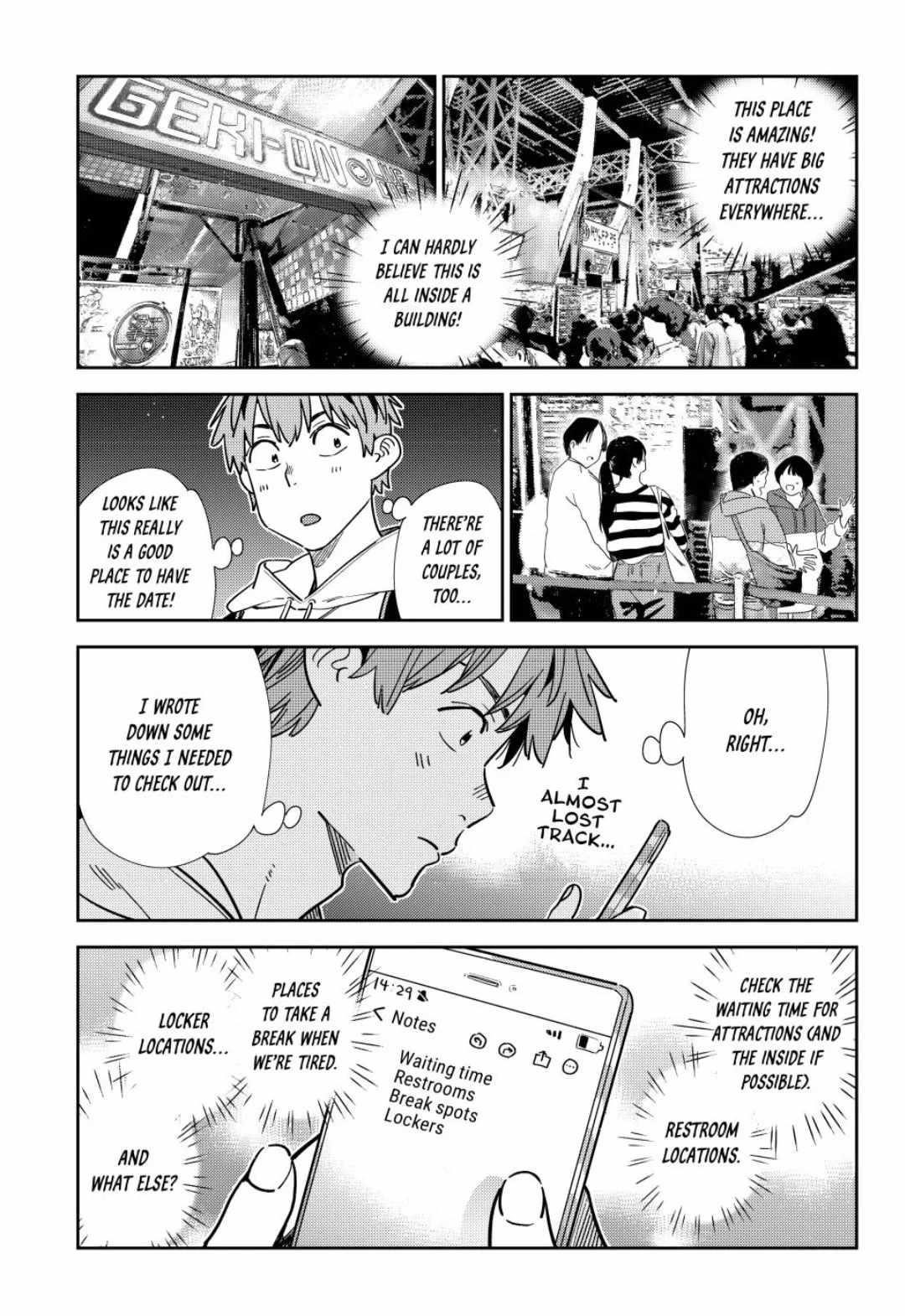 Kanojo, Okarishimasu Chapter 337 - Page 7 in English