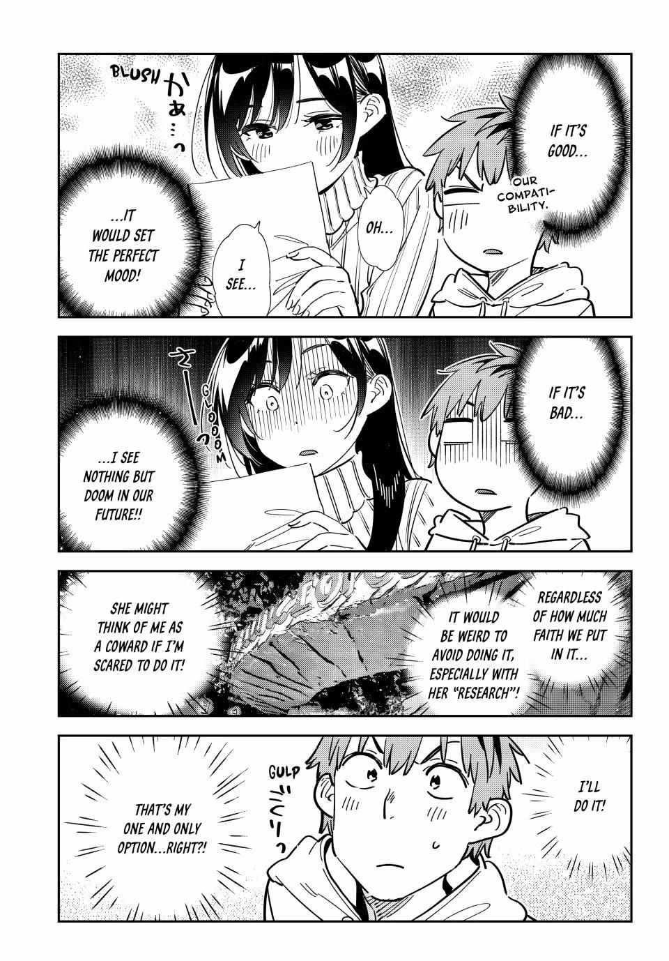 Kanojo, Okarishimasu Chapter 339 - Page 17 in English