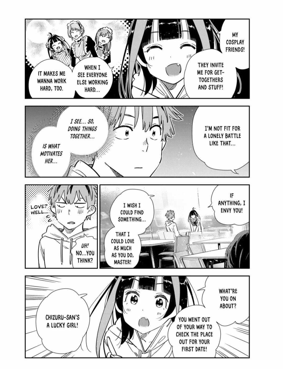 Kanojo, Okarishimasu Chapter 341 - Page 18 in English