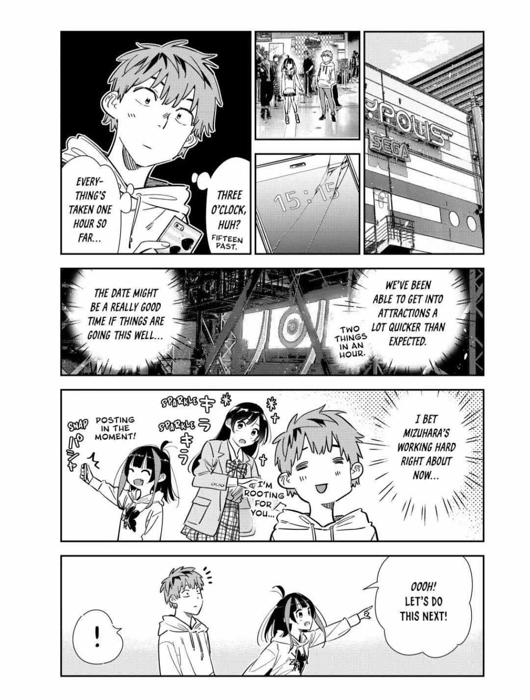 Kanojo, Okarishimasu Chapter 341 - Page 3 in English