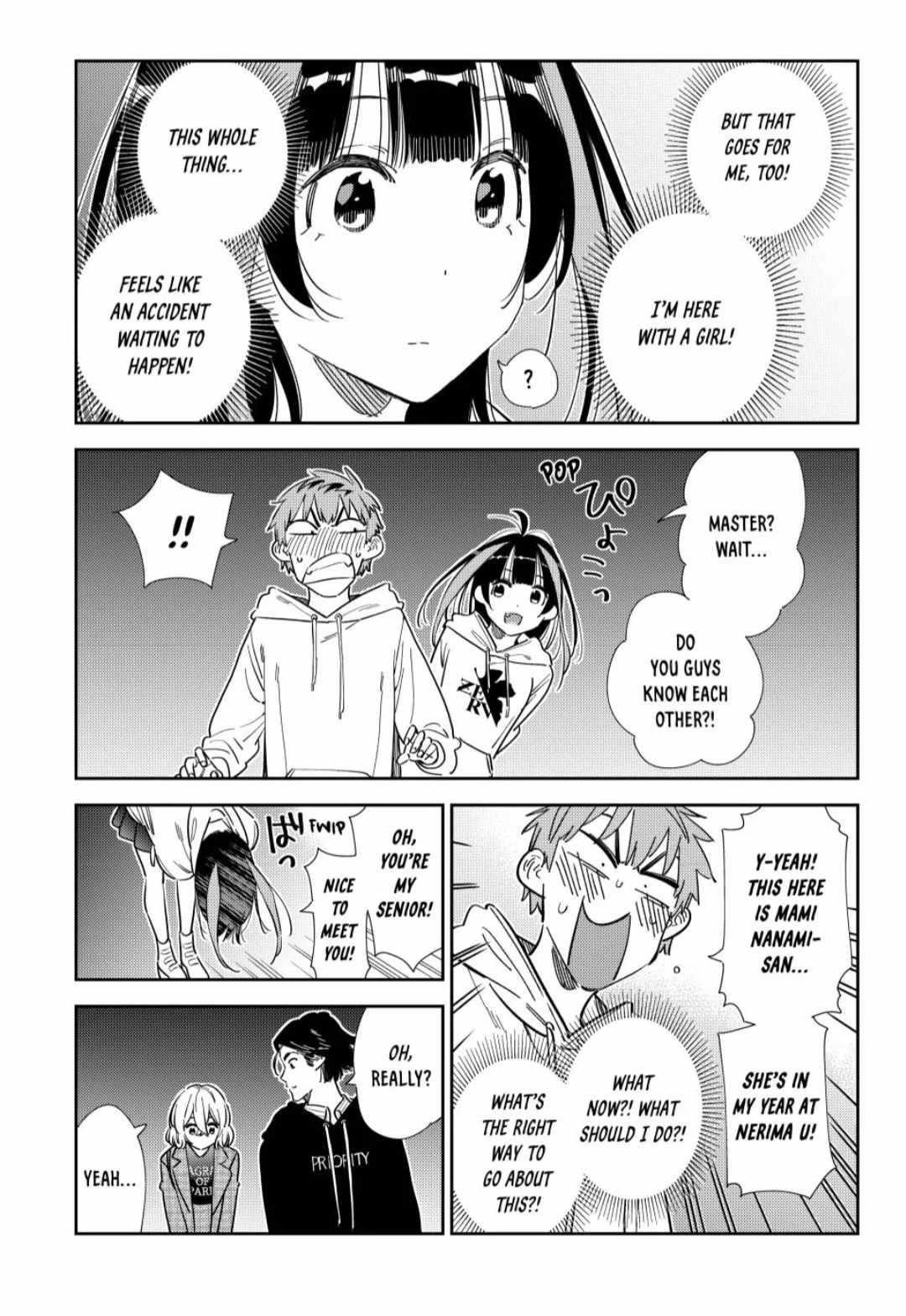 Kanojo, Okarishimasu Chapter 342 - Page 17 in English