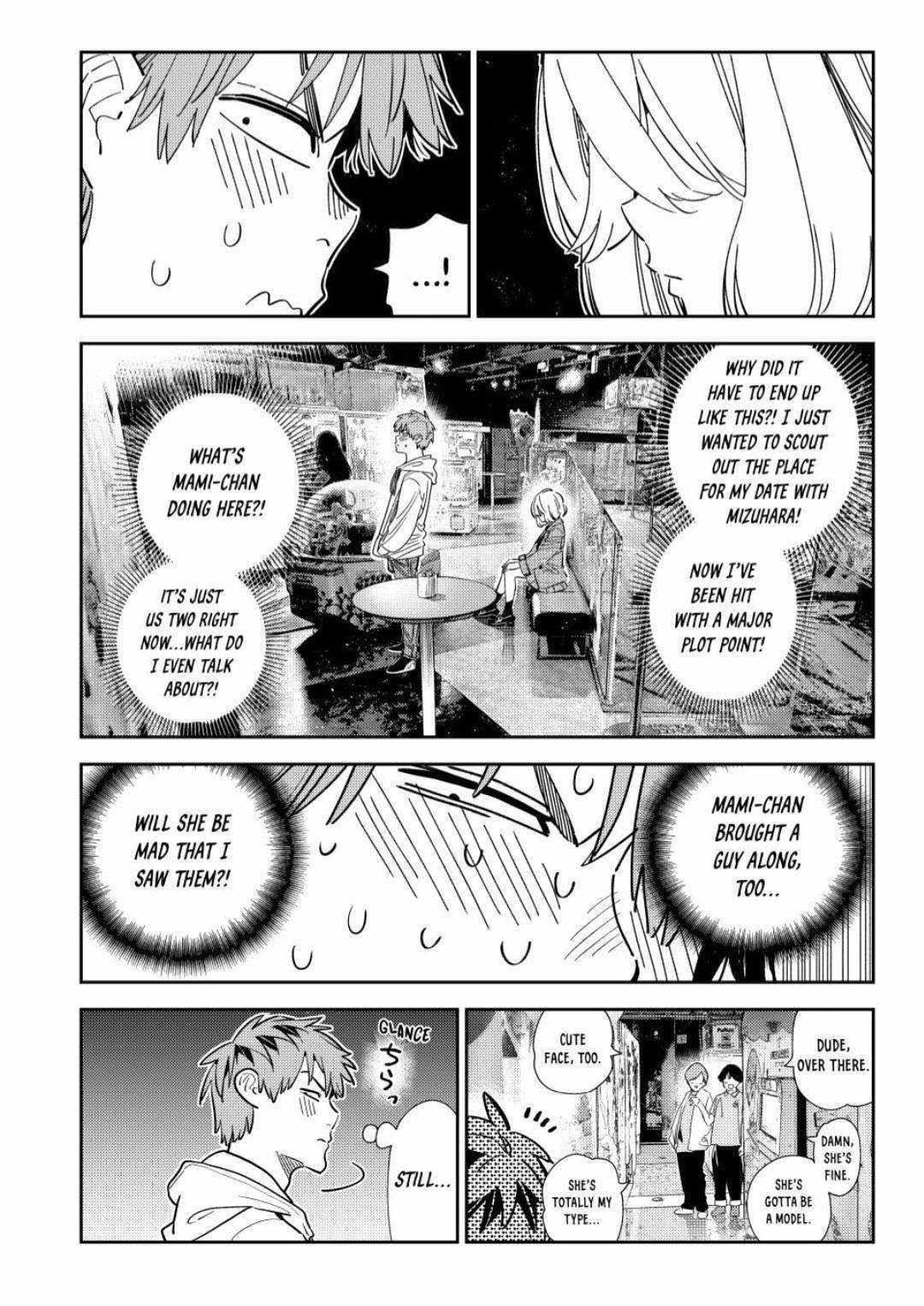 Kanojo, Okarishimasu Chapter 343 - Page 3 in English