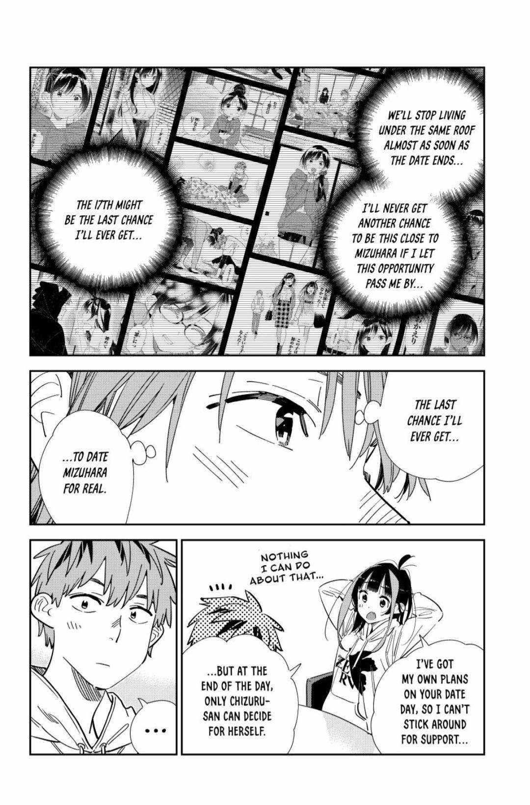 Kanojo, Okarishimasu Chapter 344 - Page 11 in English