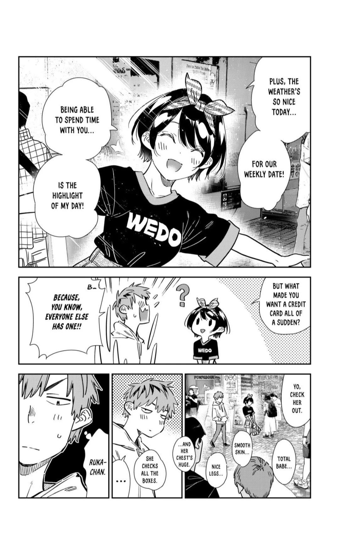 Kanojo, Okarishimasu Chapter 347 - Page 4 in English