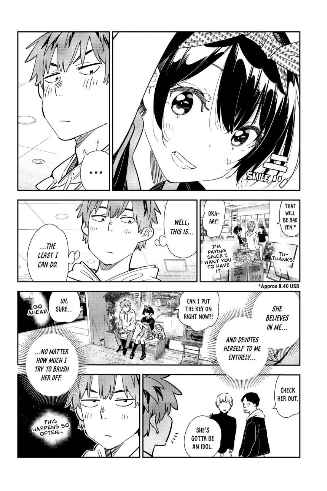 Kanojo, Okarishimasu Chapter 348 - Page 10 in English