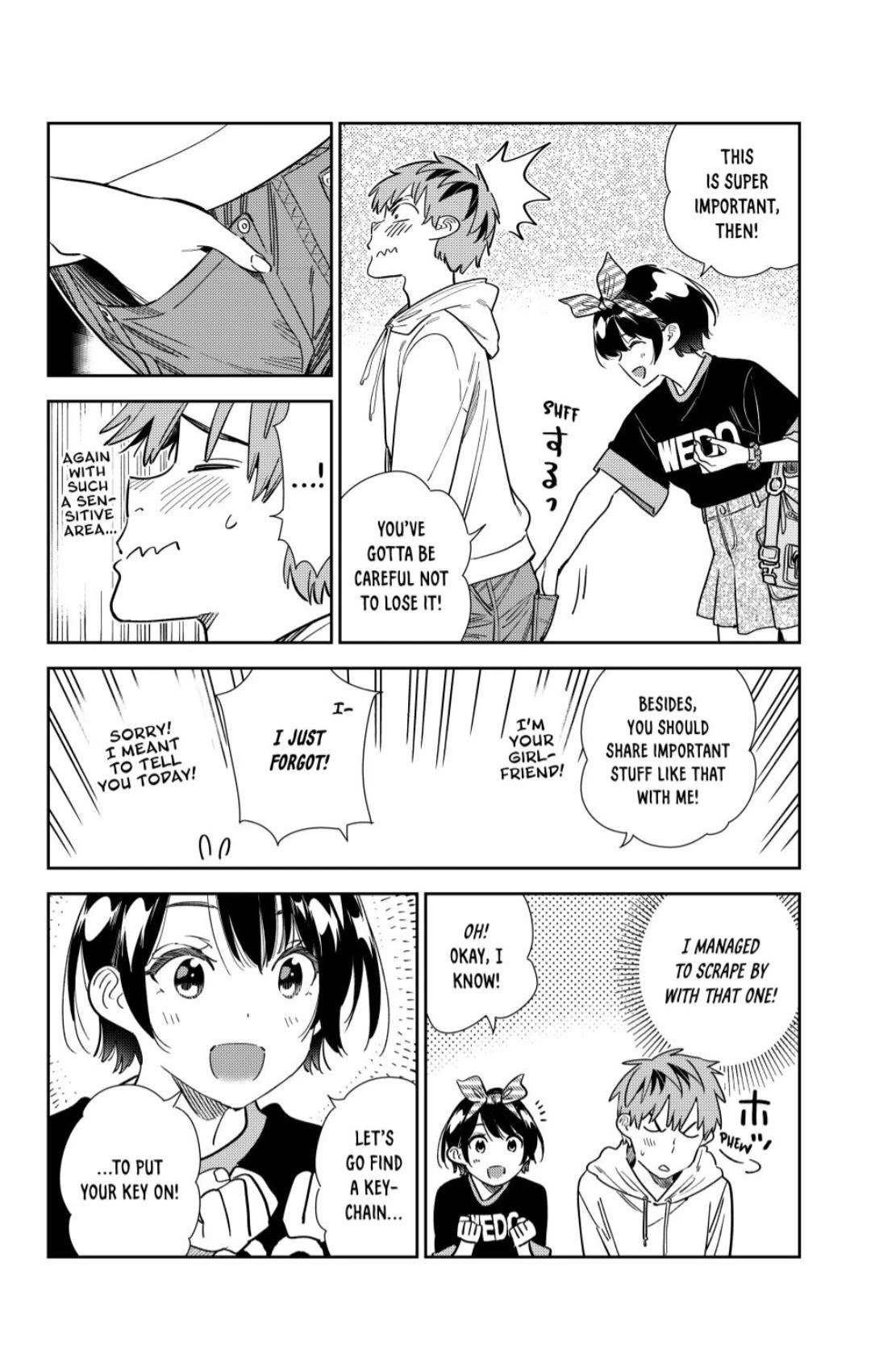 Kanojo, Okarishimasu Chapter 348 - Page 6 in English