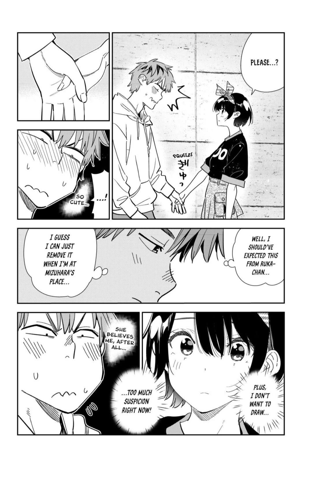 Kanojo, Okarishimasu Chapter 348 - Page 8 in English