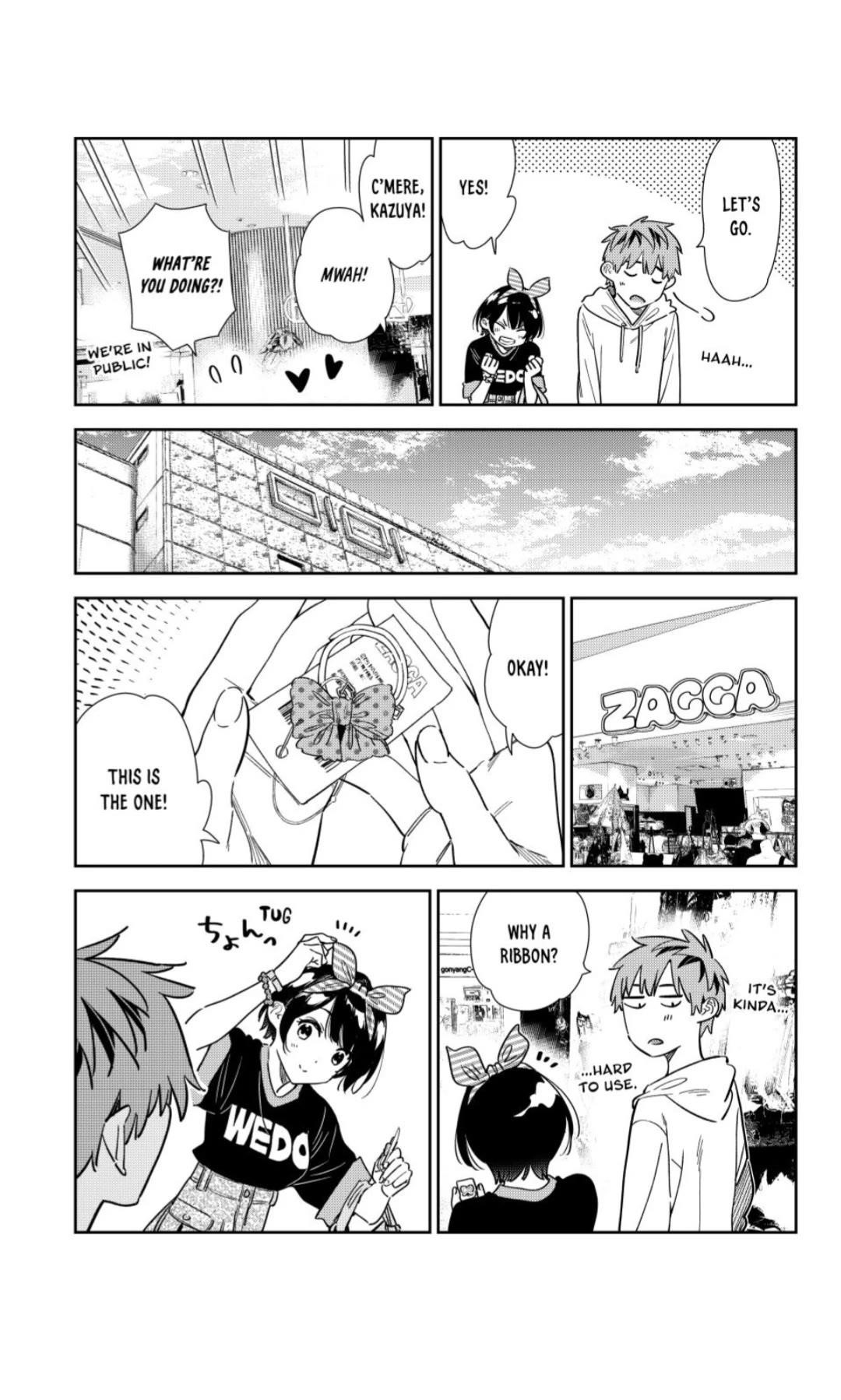 Kanojo, Okarishimasu Chapter 348 - Page 9 in English