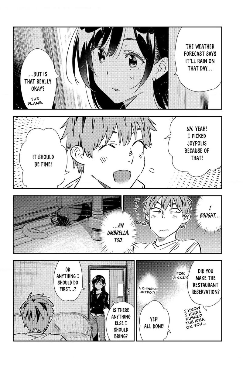 Kanojo, Okarishimasu Chapter 350 - Page 14 in English