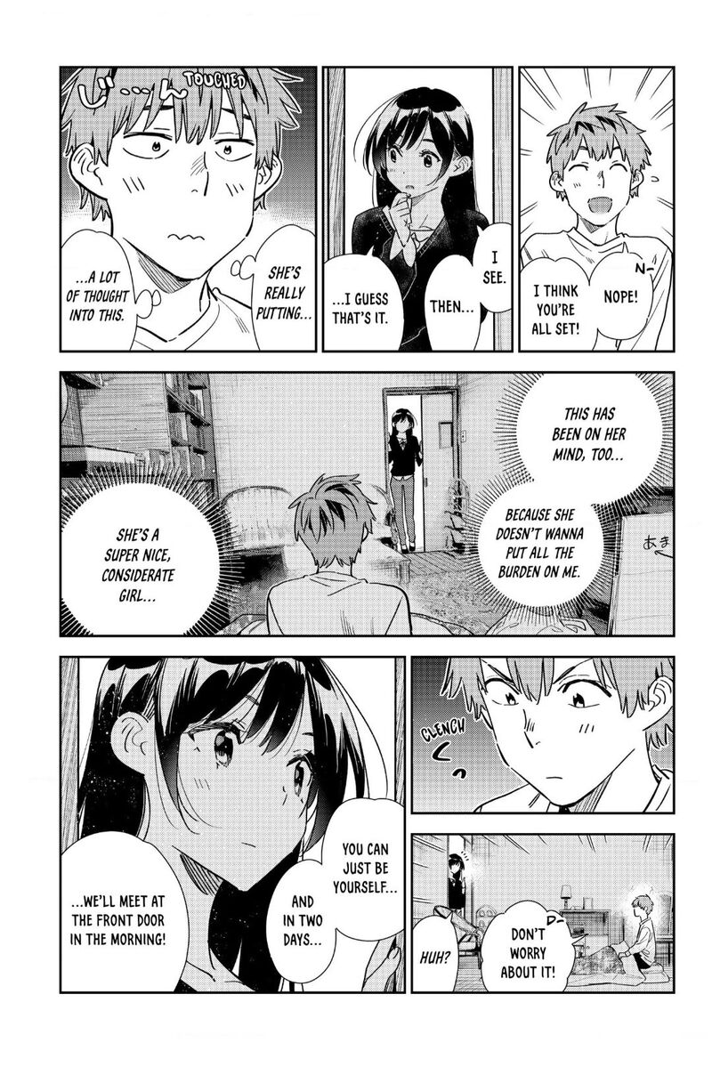 Kanojo, Okarishimasu Chapter 350 - Page 15 in English