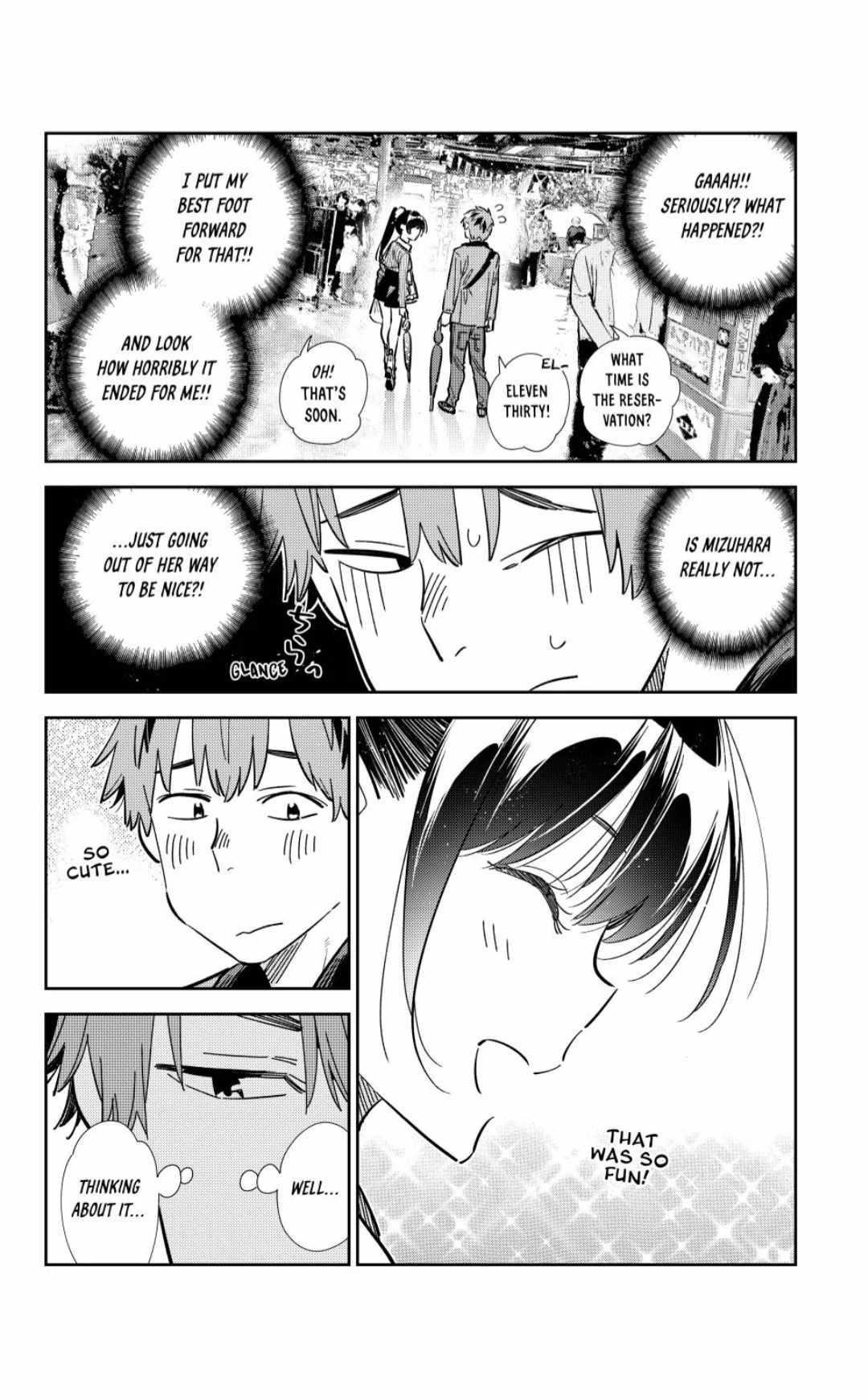 Kanojo, Okarishimasu Chapter 358 - Page 14 in English