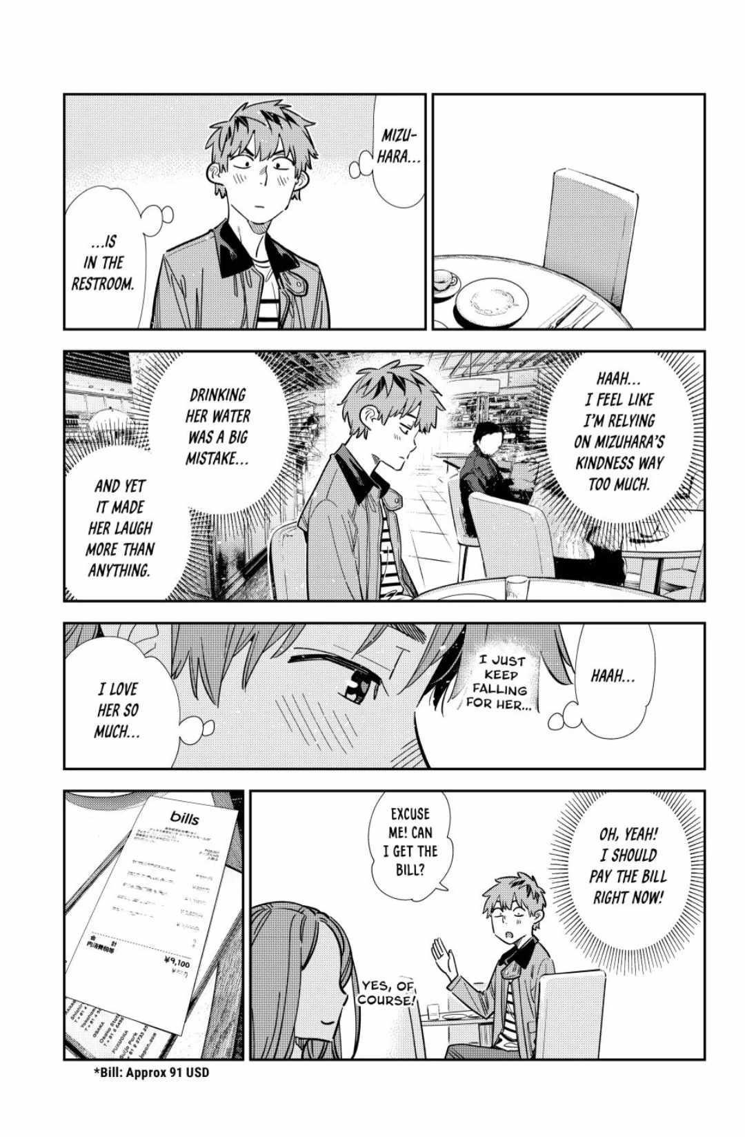 Kanojo, Okarishimasu Chapter 360 - Page 9 in English